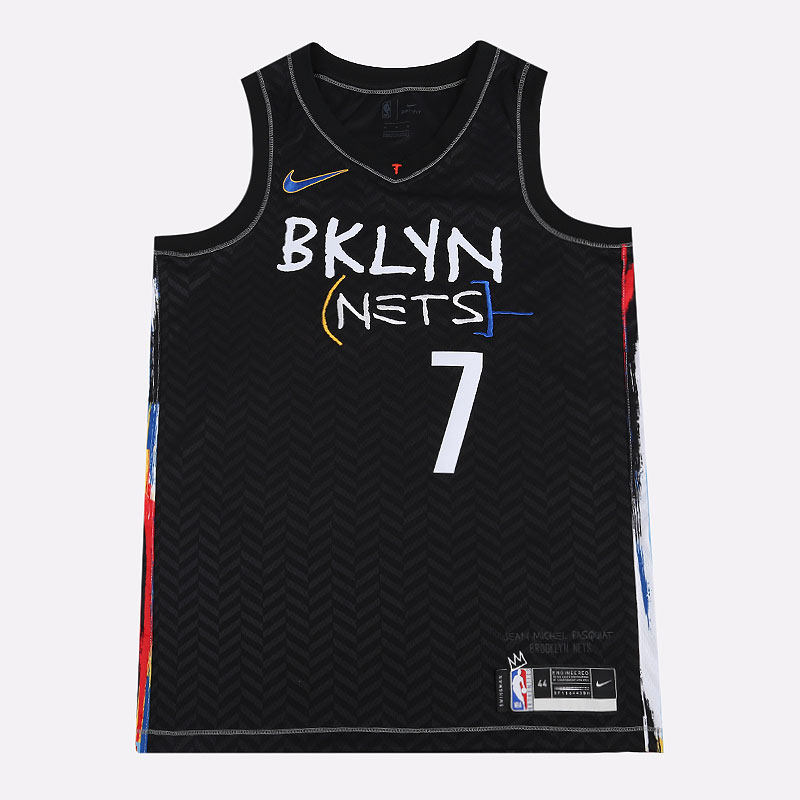 мужская черная майка Nike NBA Swingman Brooklyn Nets City Edition CN1713-010 - цена, описание, фото 1